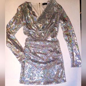 Pretty Little Thing Sequins Dress